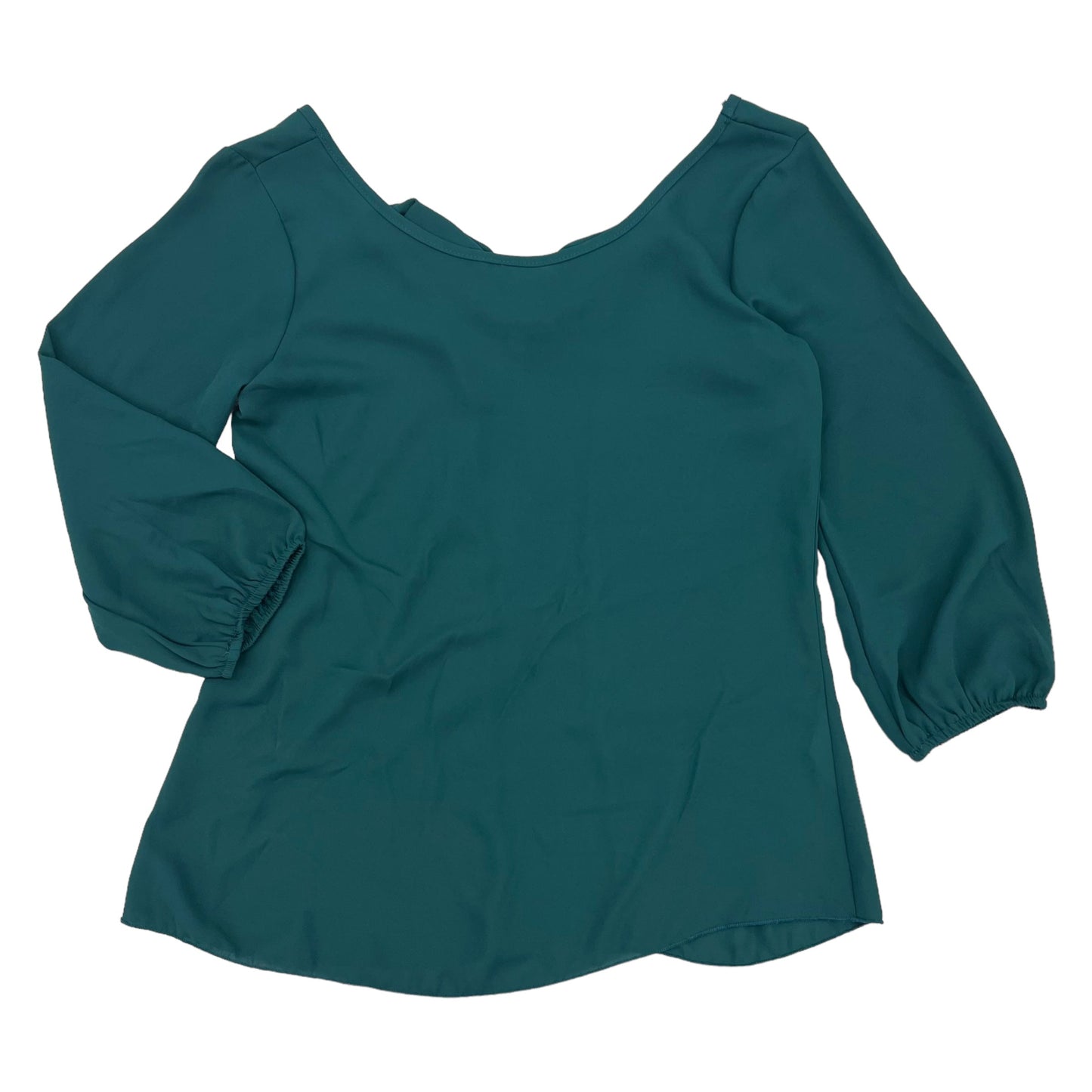 Blouse 3/4 Sleeve By Moa Moa  Size: Xs