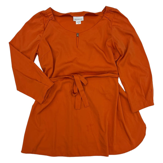 HOLLISTER Womens California Graphic T-Shirt Top UK 12 Medium Orange Cotton, Vintage & Second-Hand Clothing Online