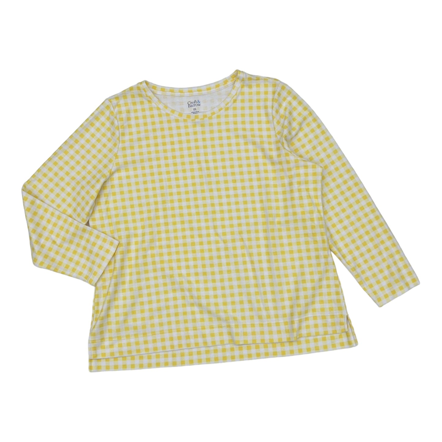 Top Long Sleeve By Croft And Barrow  Size: Xxl