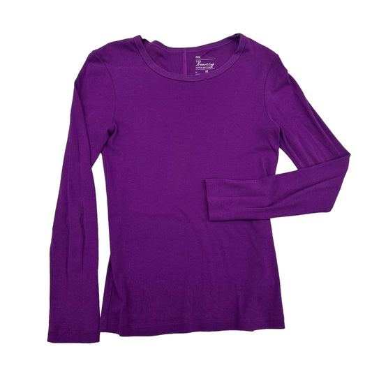 Top Long Sleeve Basic By Gap  Size: M