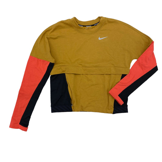 Athletic Top Long Sleeve Crewneck By Nike Apparel  Size: S