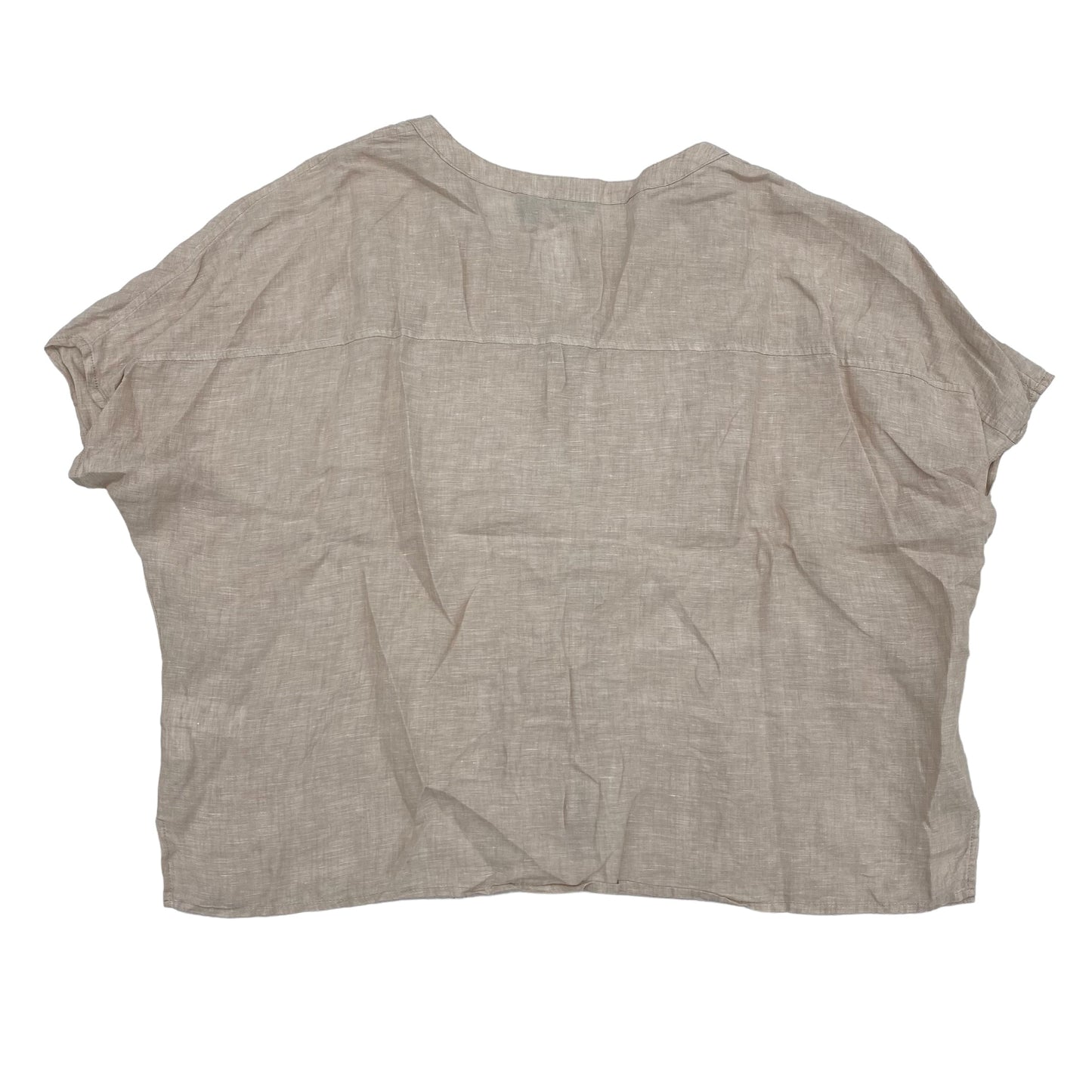 Blouse Short Sleeve By Tahari By Arthur Levine  Size: L