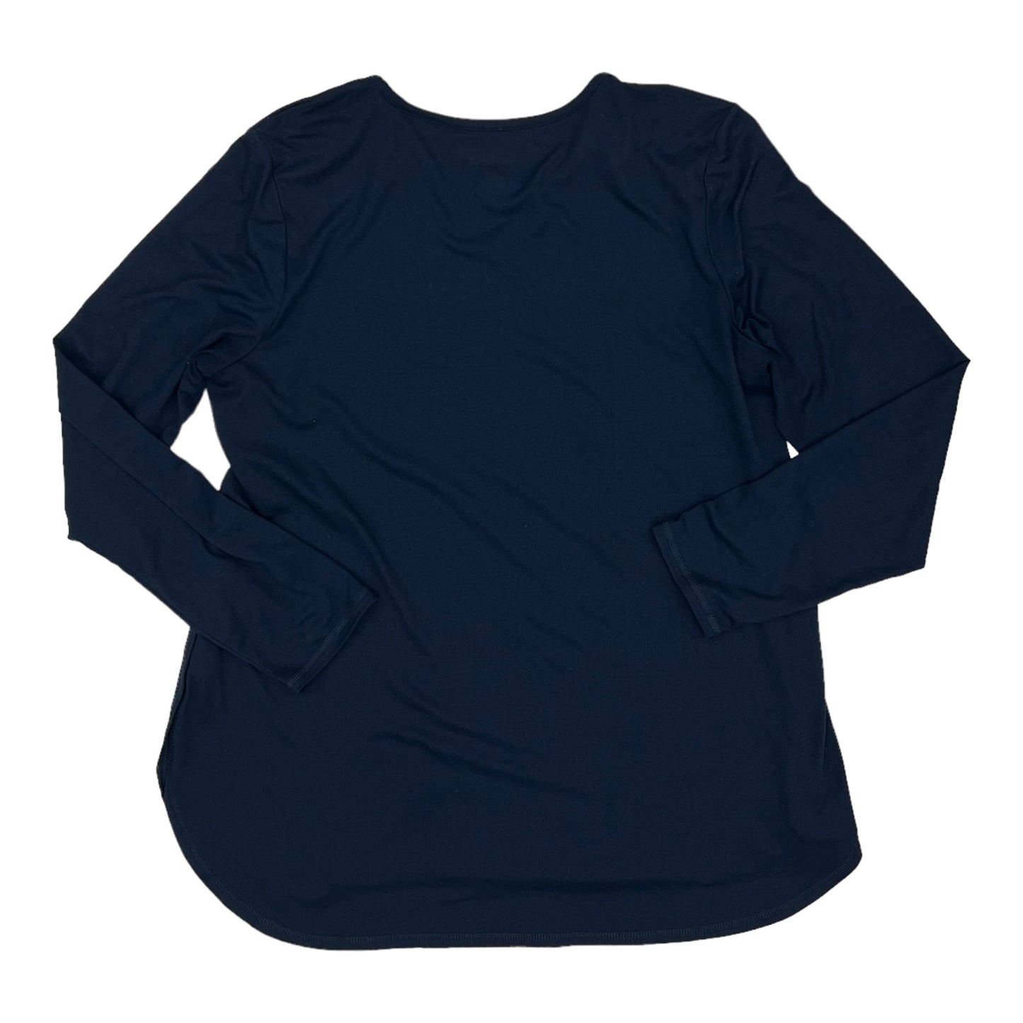 Navy Top Long Sleeve J. Jill, Size M