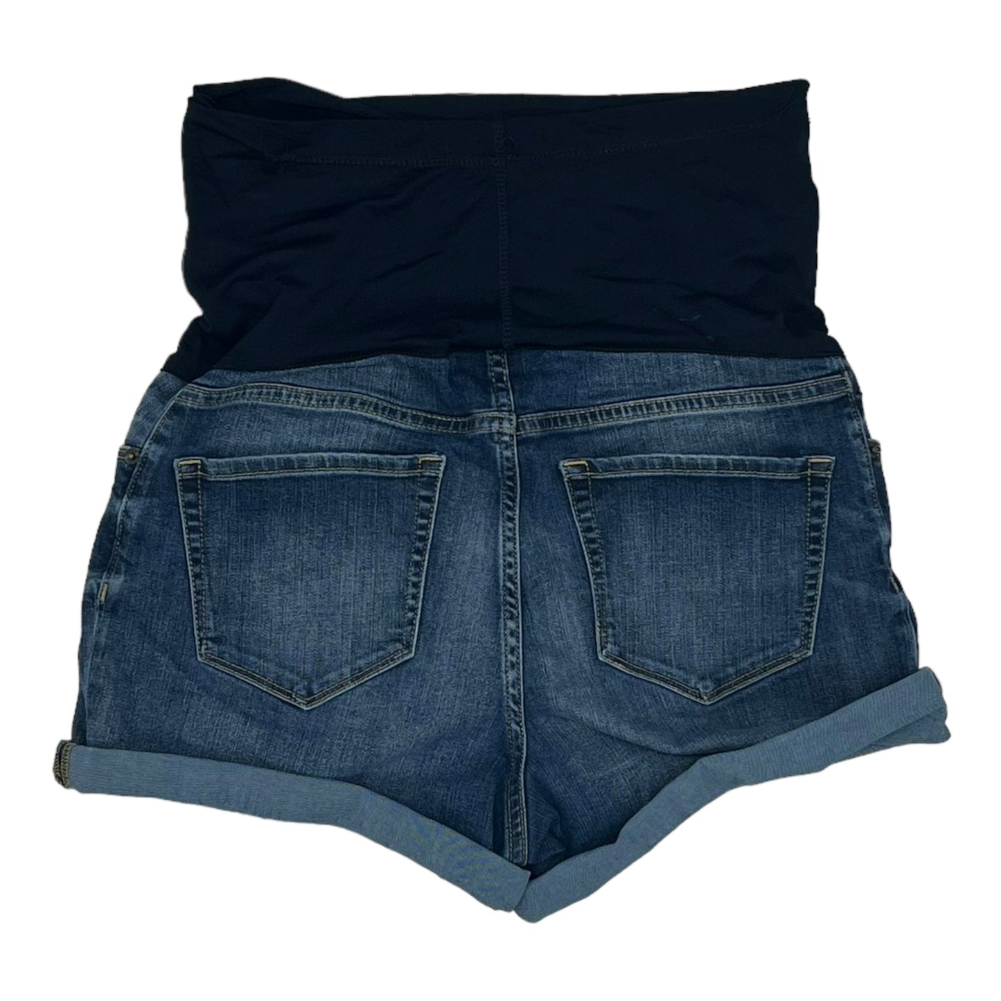 Blue Denim Maternity Shorts Liz Lange Maternity, Size M