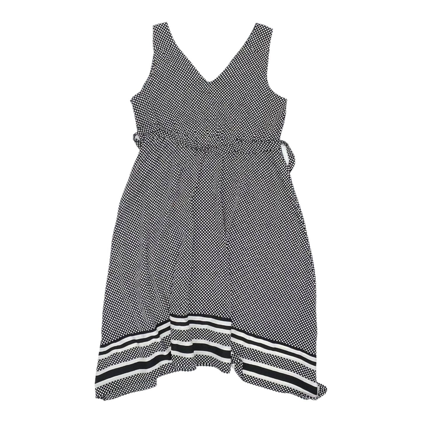 Black & White Maternity Dress Motherhood, Size L