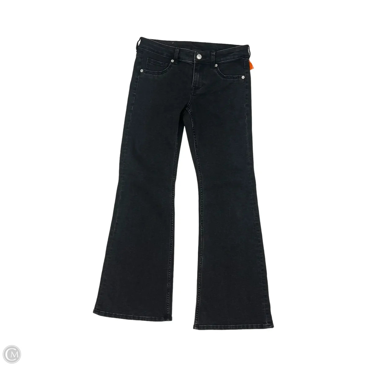 Jeans Flared By Divided In Black, Size: 6