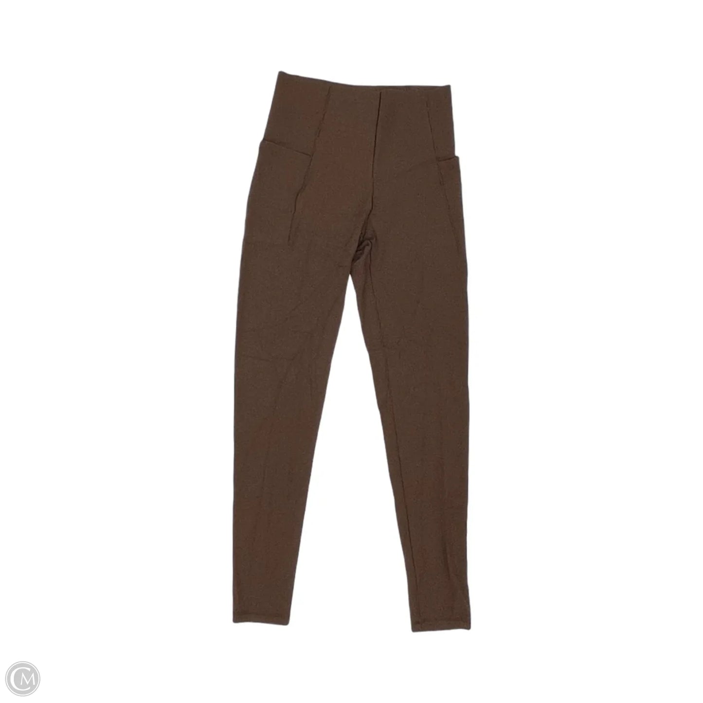 Athletic Leggings By Aerie In Brown, Size: M