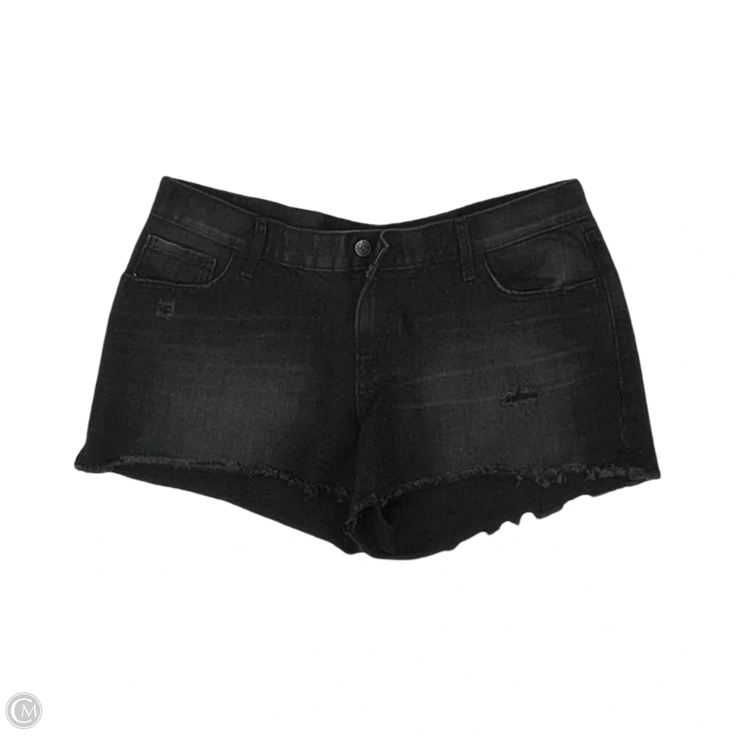 Shorts By Old Navy In Black Denim, Size: 14