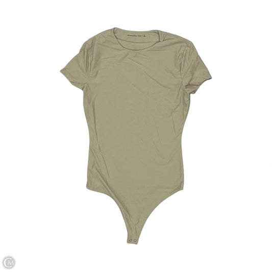 Bodysuit By Abercrombie And Fitch In Tan, Size: S