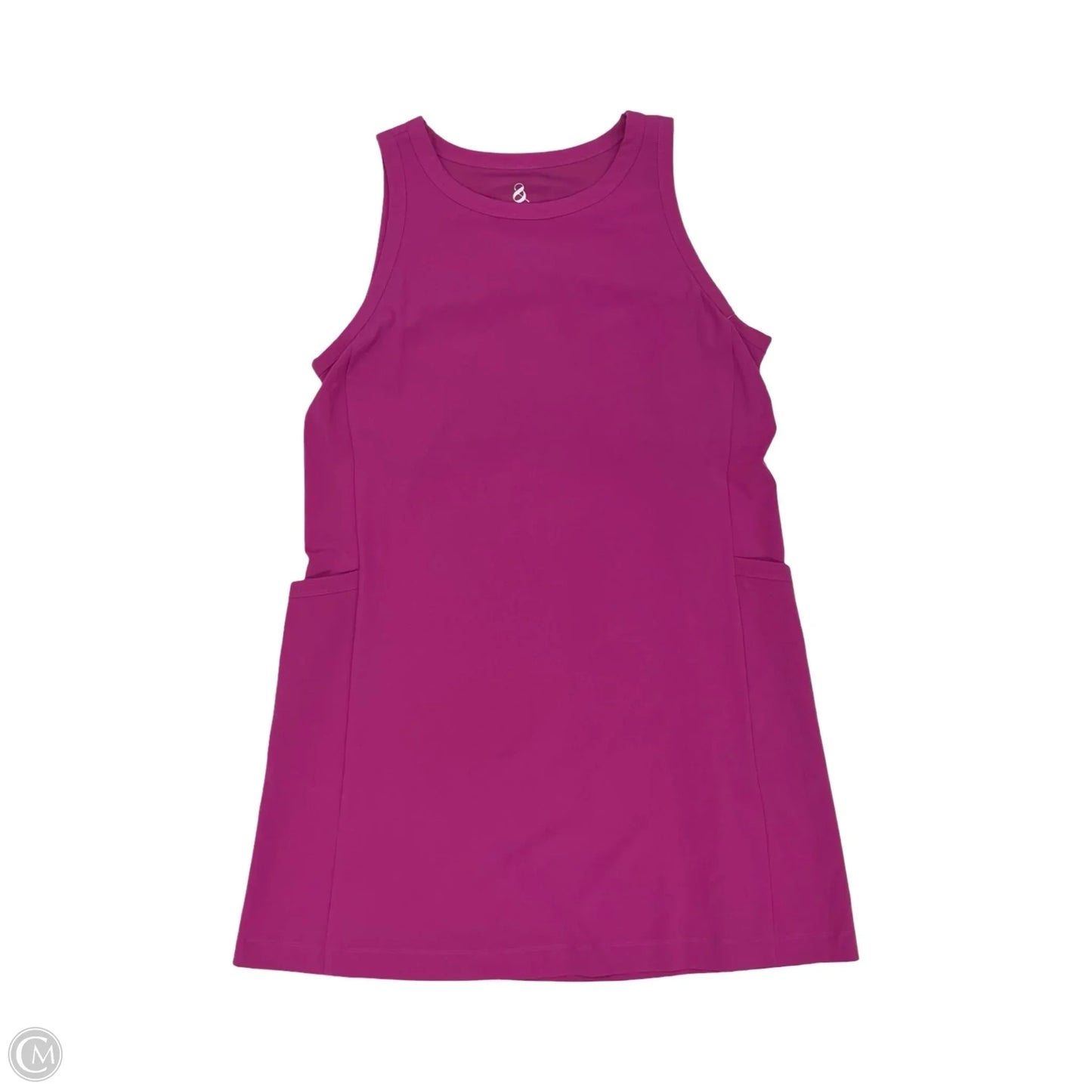 Athletic Dress By Lou And Grey In Purple, Size: L