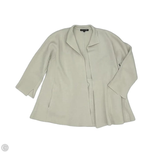 Sweater Cardigan By Eileen Fisher In Cream, Size: Xs