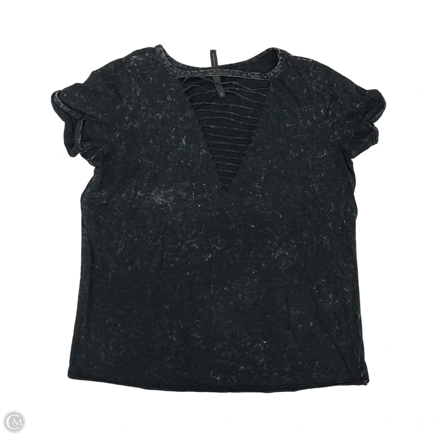 Top Short Sleeve By Torrid In Black, Size: 1x