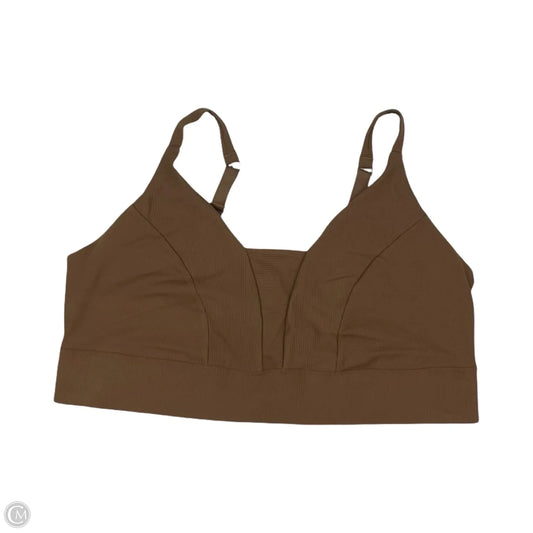 Athletic Bra By Old Navy In Brown, Size: 2x