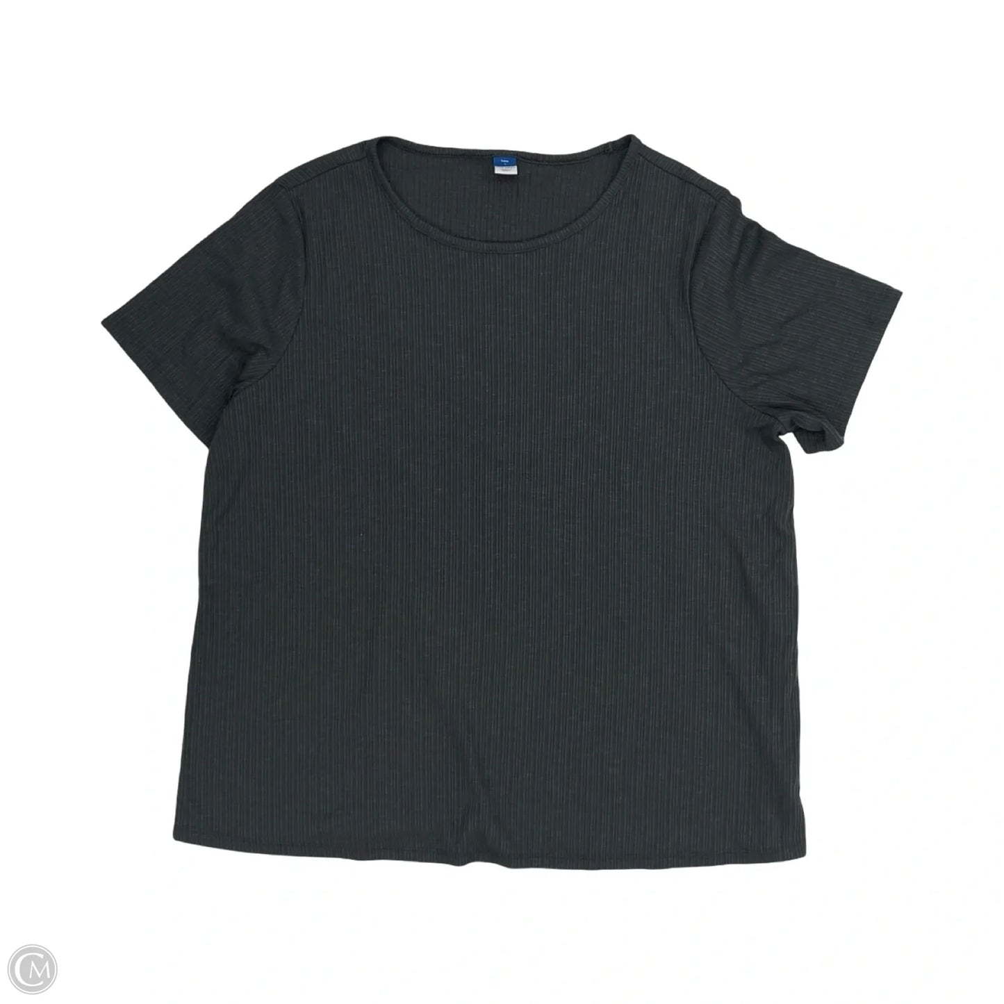 Top Short Sleeve By Old Navy In Grey, Size: L