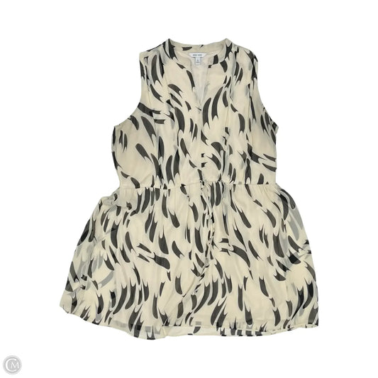 Dress Party Short By Nine West In Black & Cream, Size: Xl