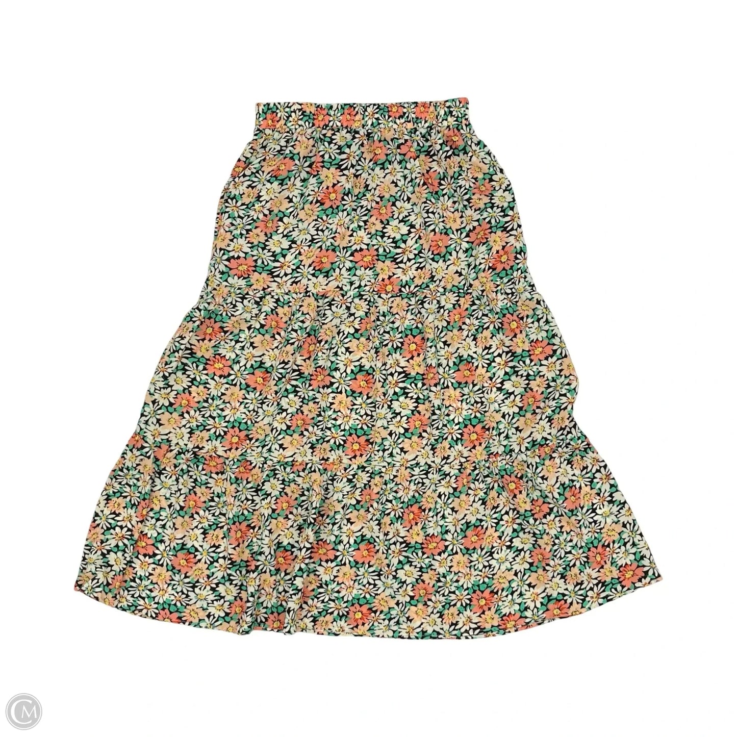 Skirt Maxi By Clothes Mentor In Floral Print, Size: S