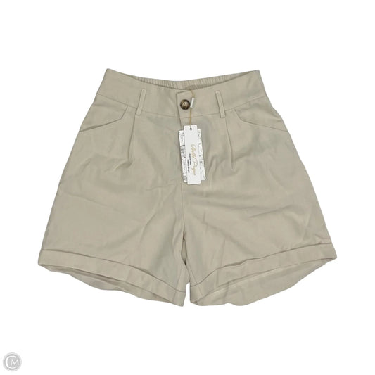 Shorts By Clothes Mentor In Cream, Size: S