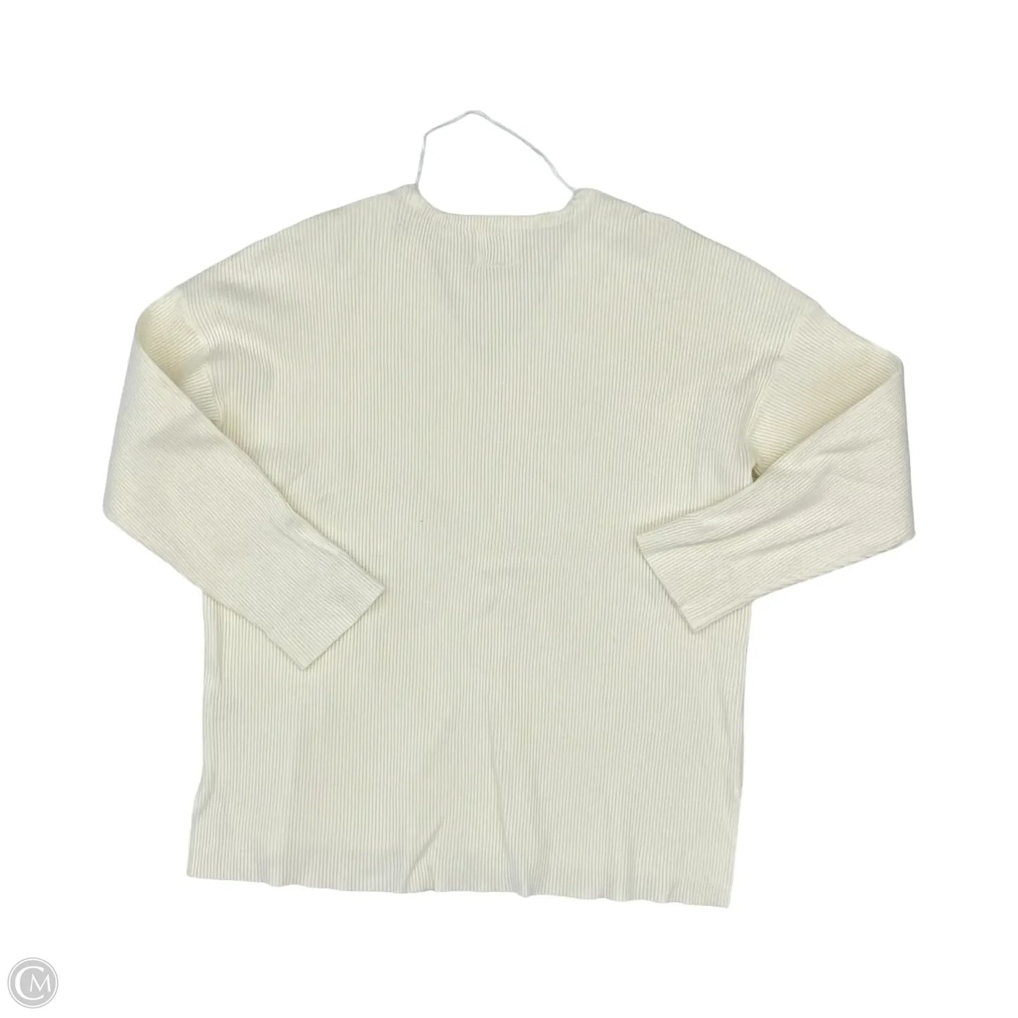 Sweater By Thread And Supply In Cream, Size: 3x