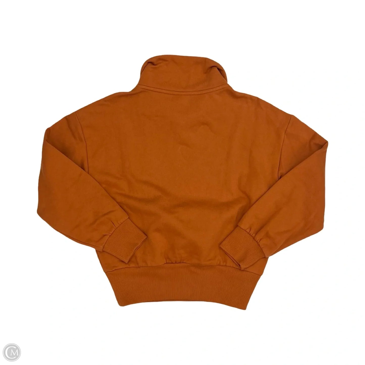 Sweatshirt Collar By A New Day In Orange, Size: Xs