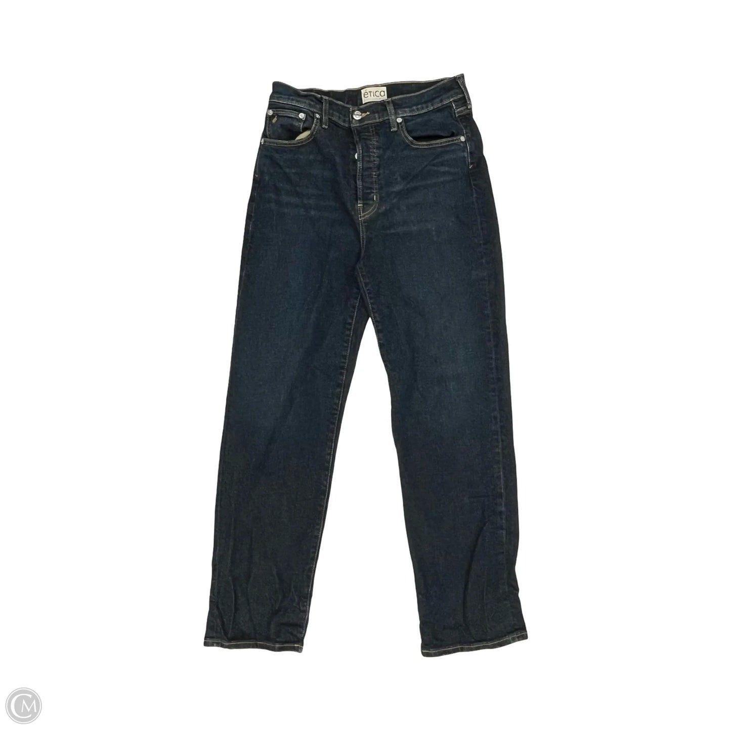 Jeans Straight By Etica In Blue Denim, Size: 6