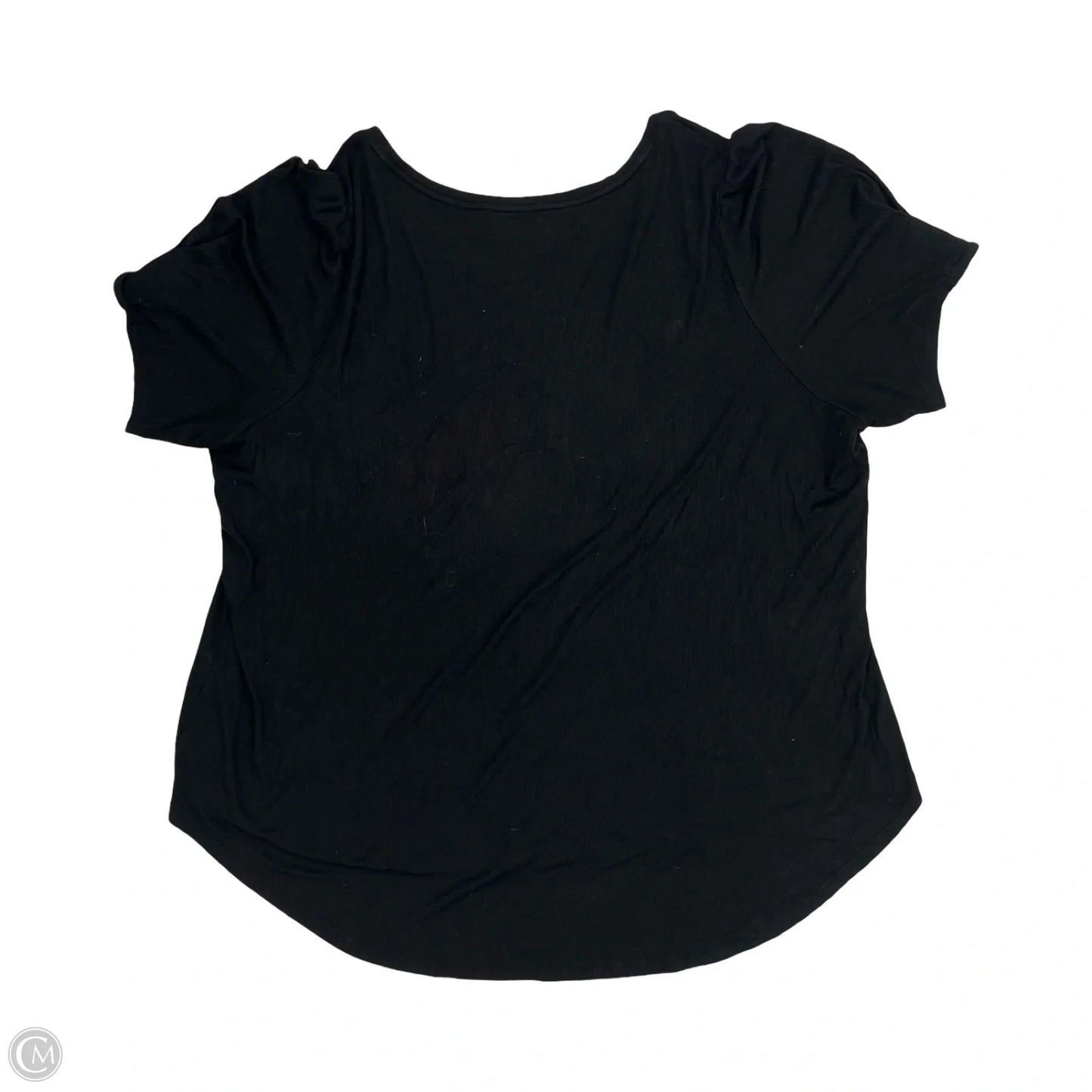 Top Long Sleeve By Lane Bryant In Black, Size: 3x
