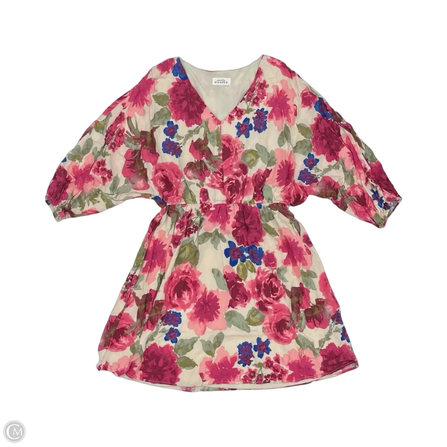 Dress Party Short By Emily Wonder In Floral Print, Size: L