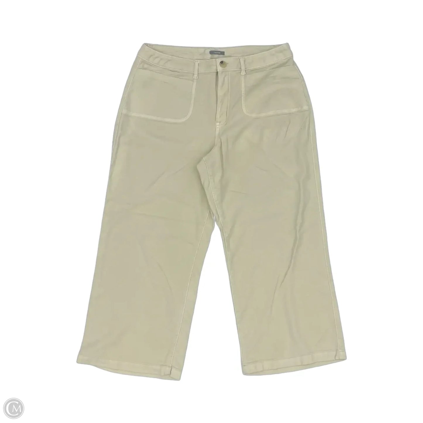 Pants Cropped By Maurices In Cream, Size: 16