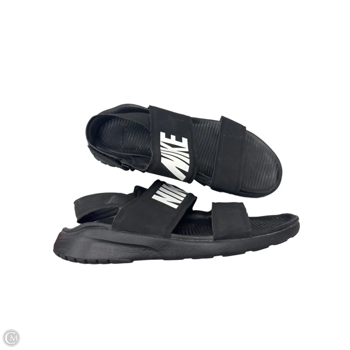 Sandals Sport By Nike In Black & White, Size: 8