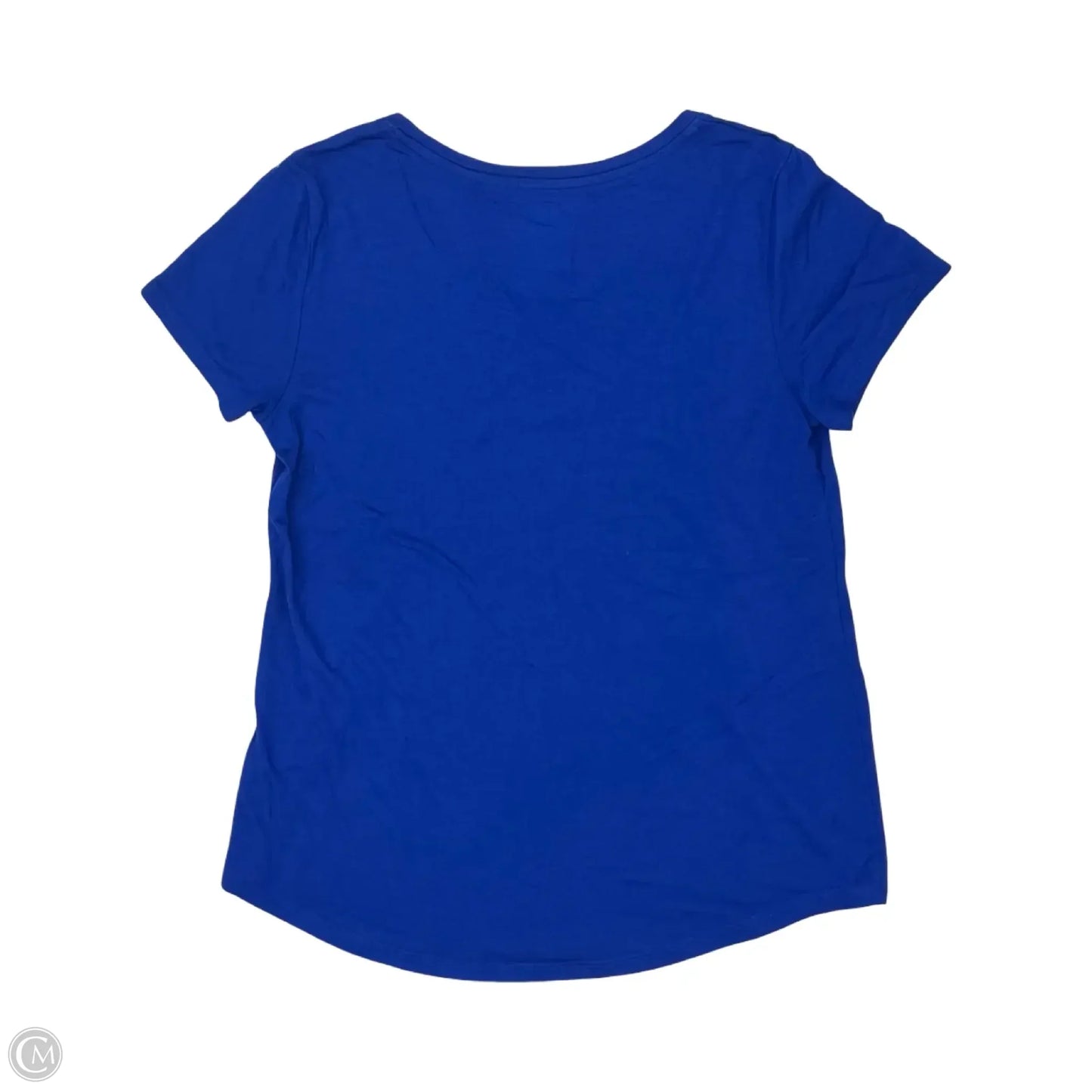 Top Short Sleeve Basic By Ana In Blue, Size: M