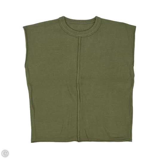 Sweater Short Sleeve By Clothes Mentor In Green, Size: Xl