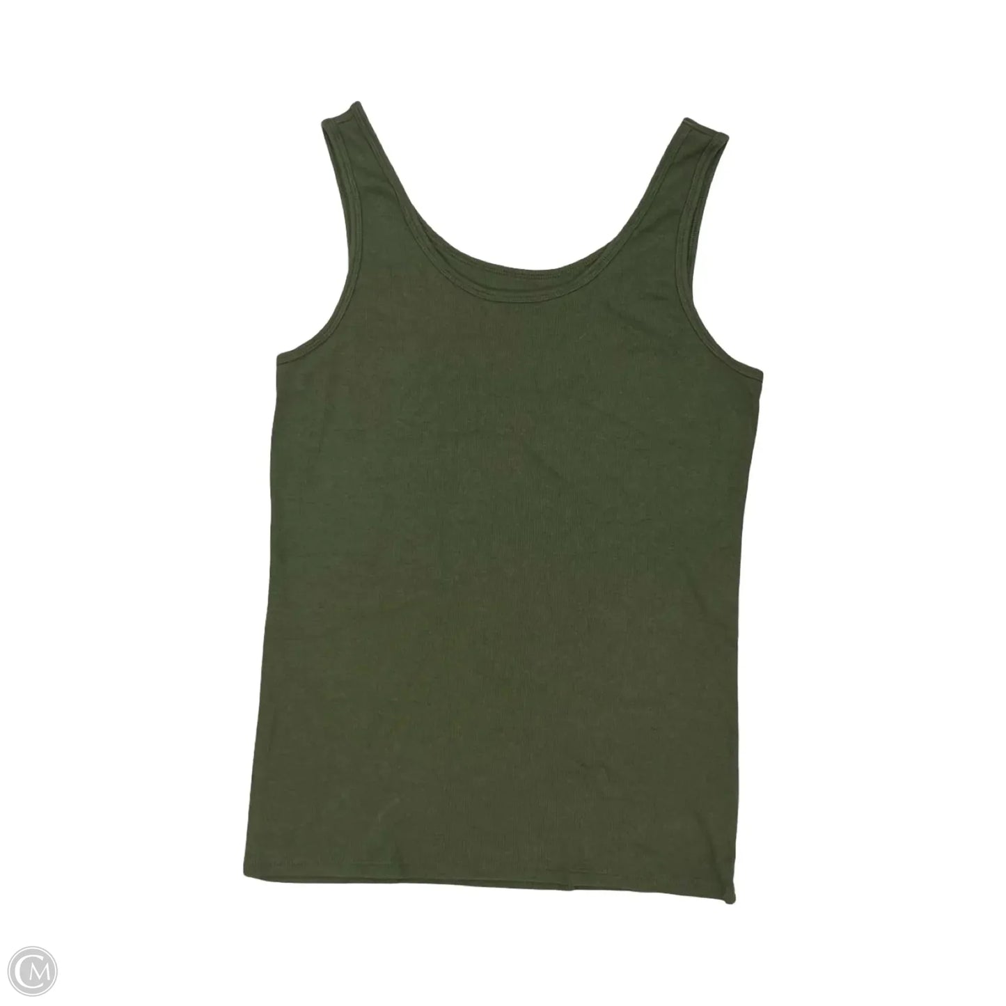 Tank Top By Time And Tru In Green, Size: Xxl