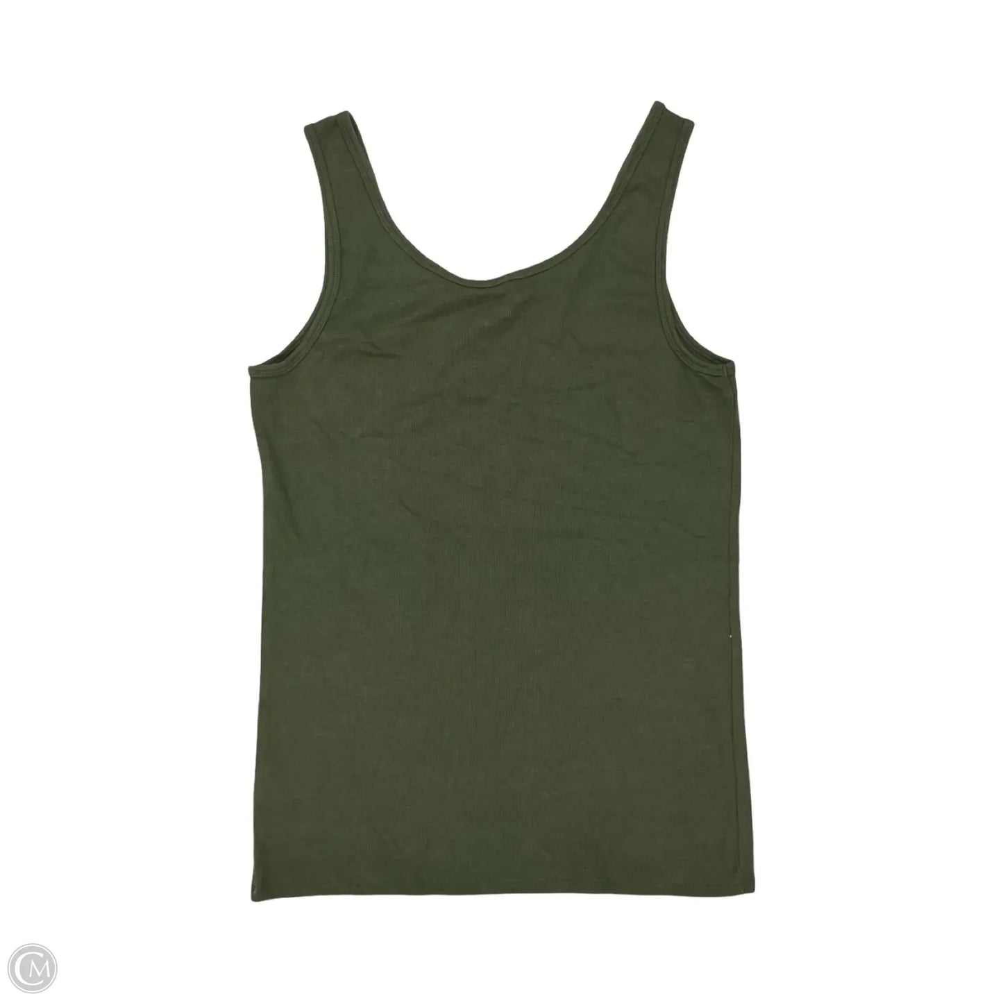 Tank Top By Time And Tru In Green, Size: Xxl