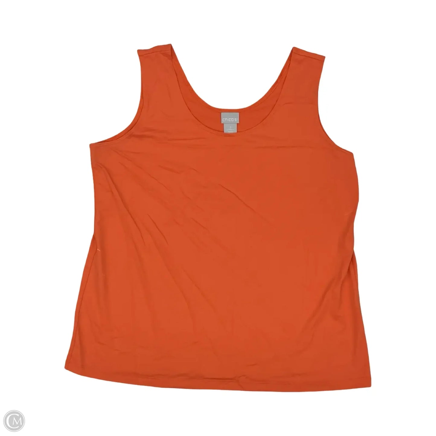 Tank Top By Chicos In Orange, Size: Xl
