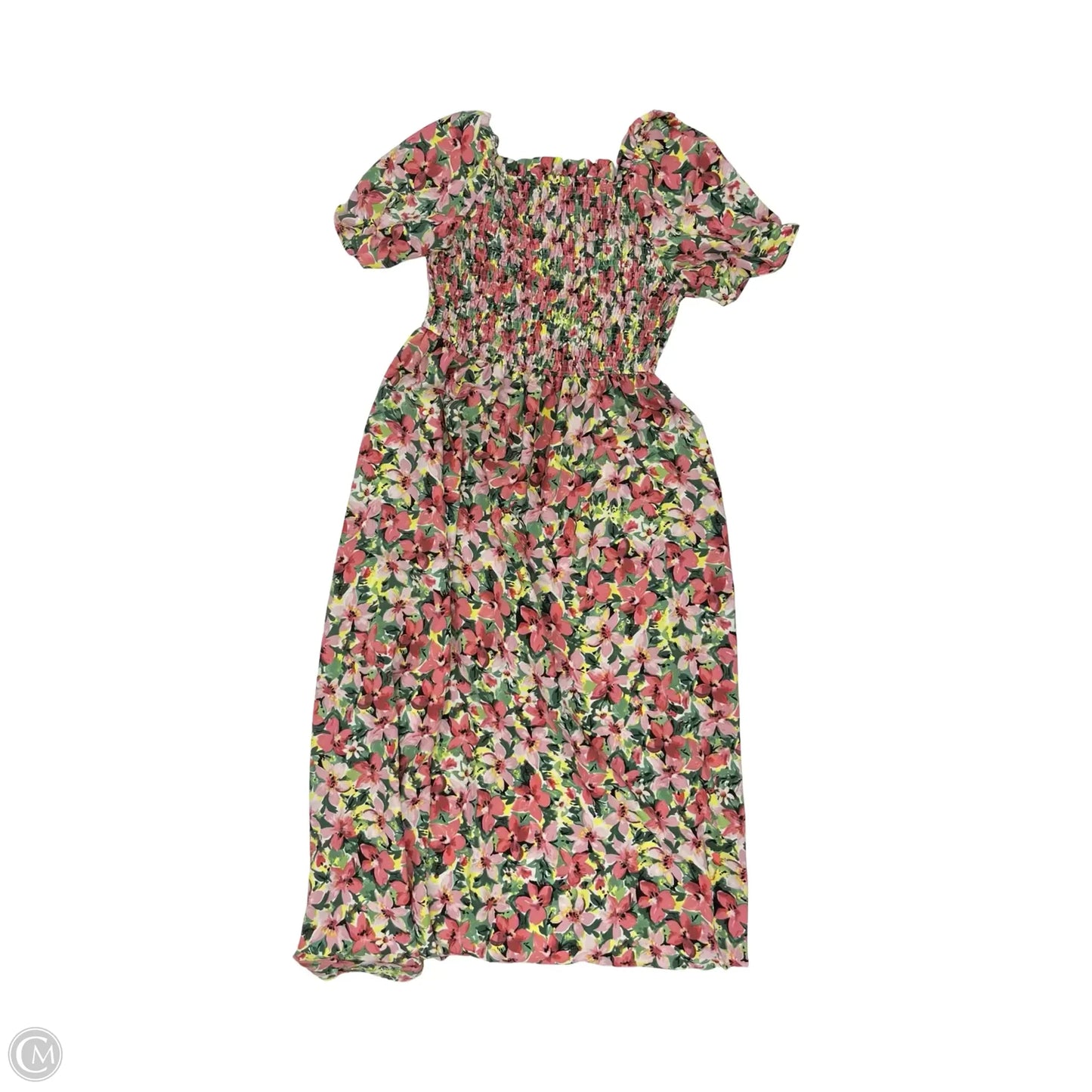 Dress Party Long By Cmf In Floral Print, Size: Xl