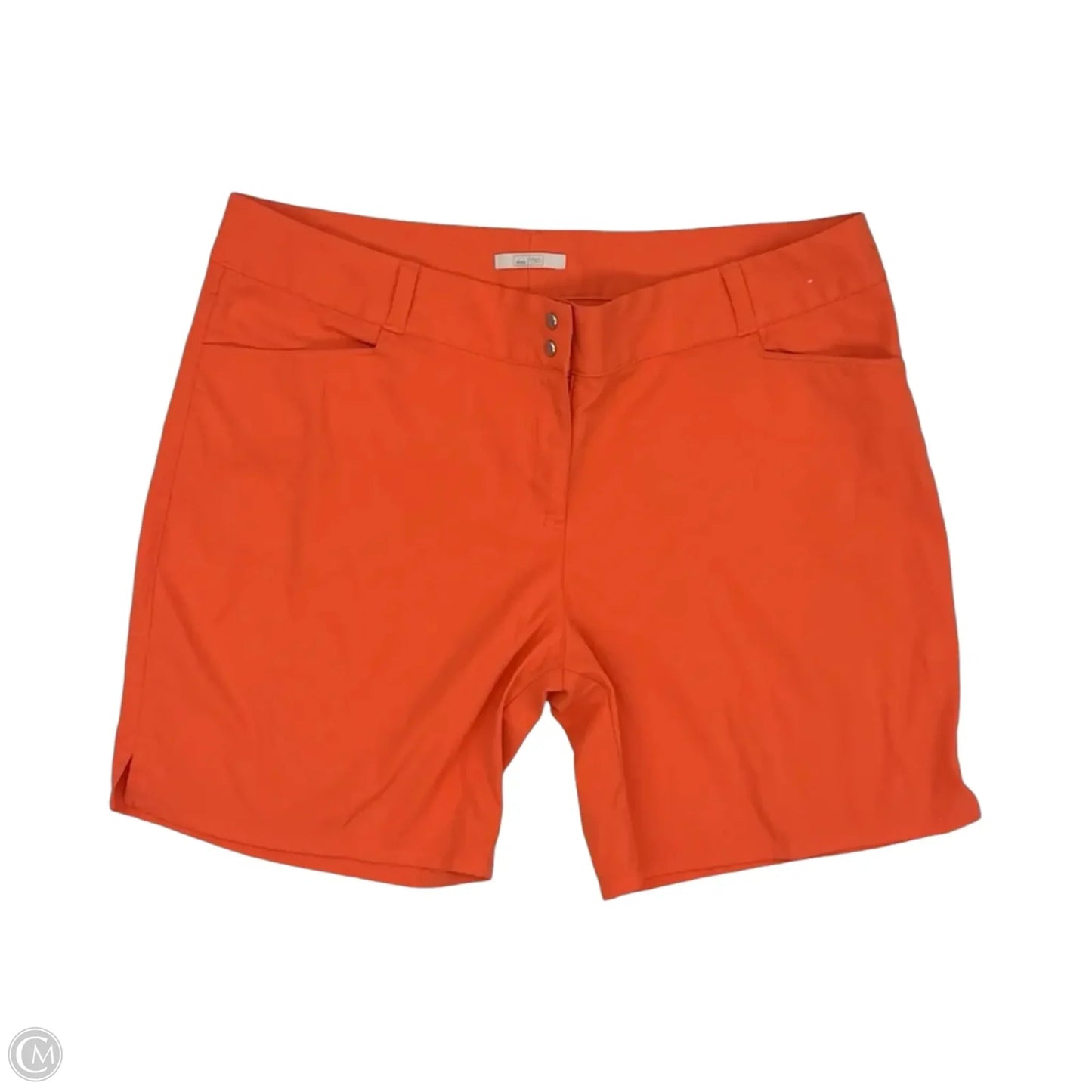 Athletic Shorts By Adidas In Orange, Size: 14