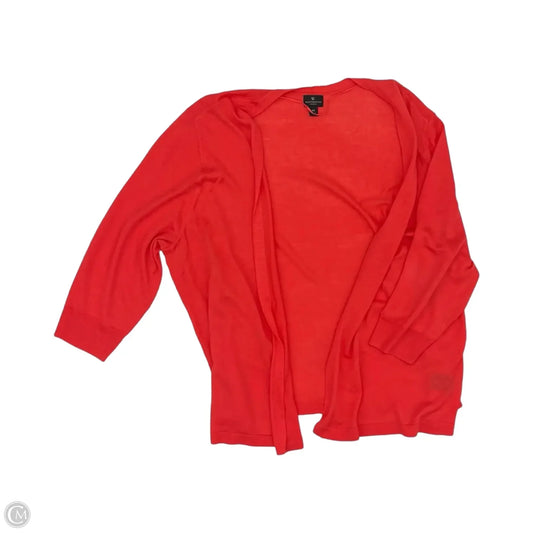 Cardigan By Worthington In Orange, Size: 2x