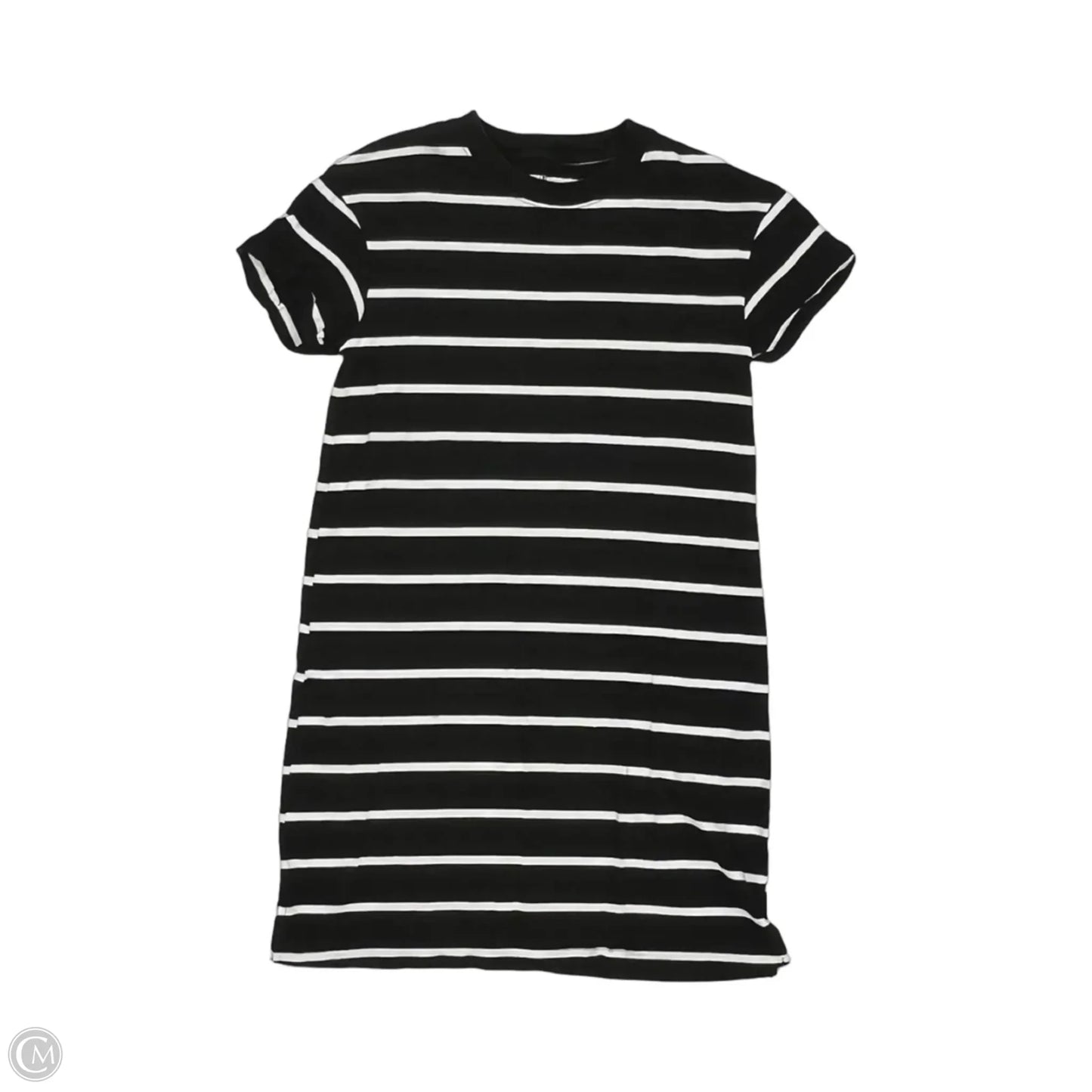Dress Casual Short By Time And Tru In Black & White, Size: Xs