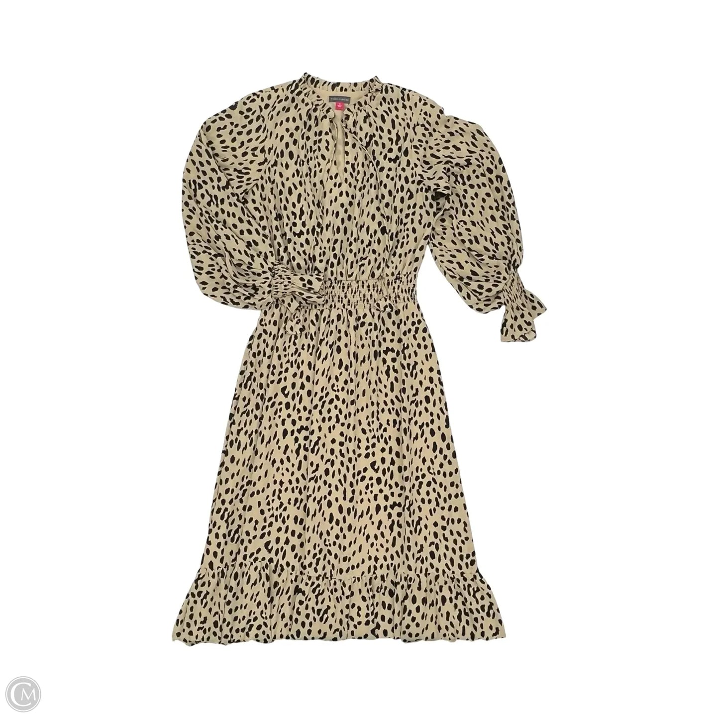 Dress Party Long By Vince Camuto In Animal Print, Size: S