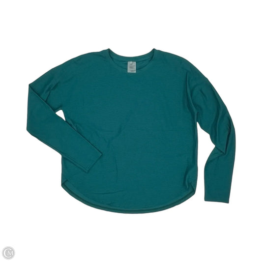 Athletic Top Long Sleeve Crewneck By Calia In Green, Size: M