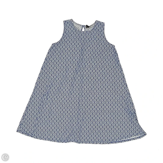 Dress Casual Short By Allison Brittney In Blue & White, Size: S