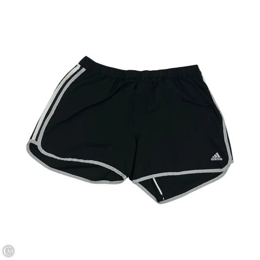 Athletic Shorts By Adidas In Black, Size: L