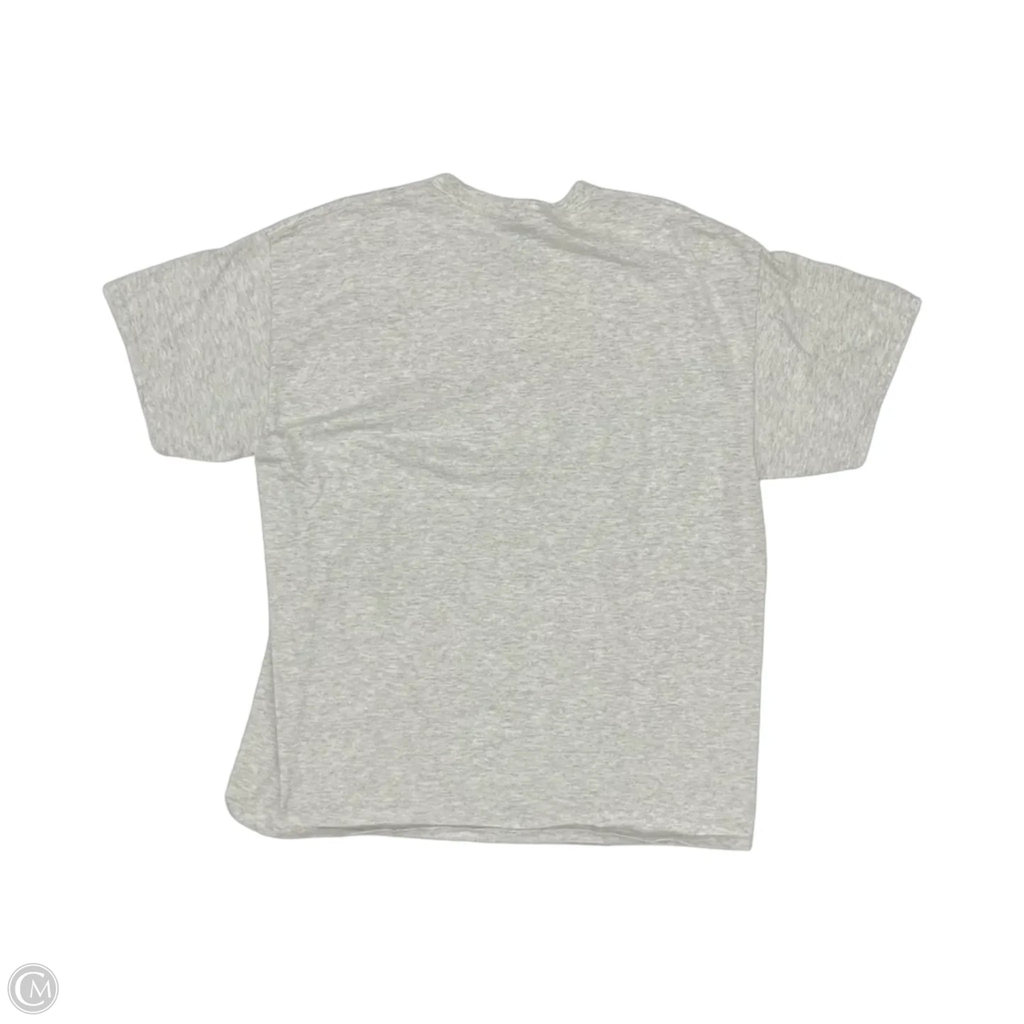 Top Short Sleeve By Gildan In Grey, Size: Xl