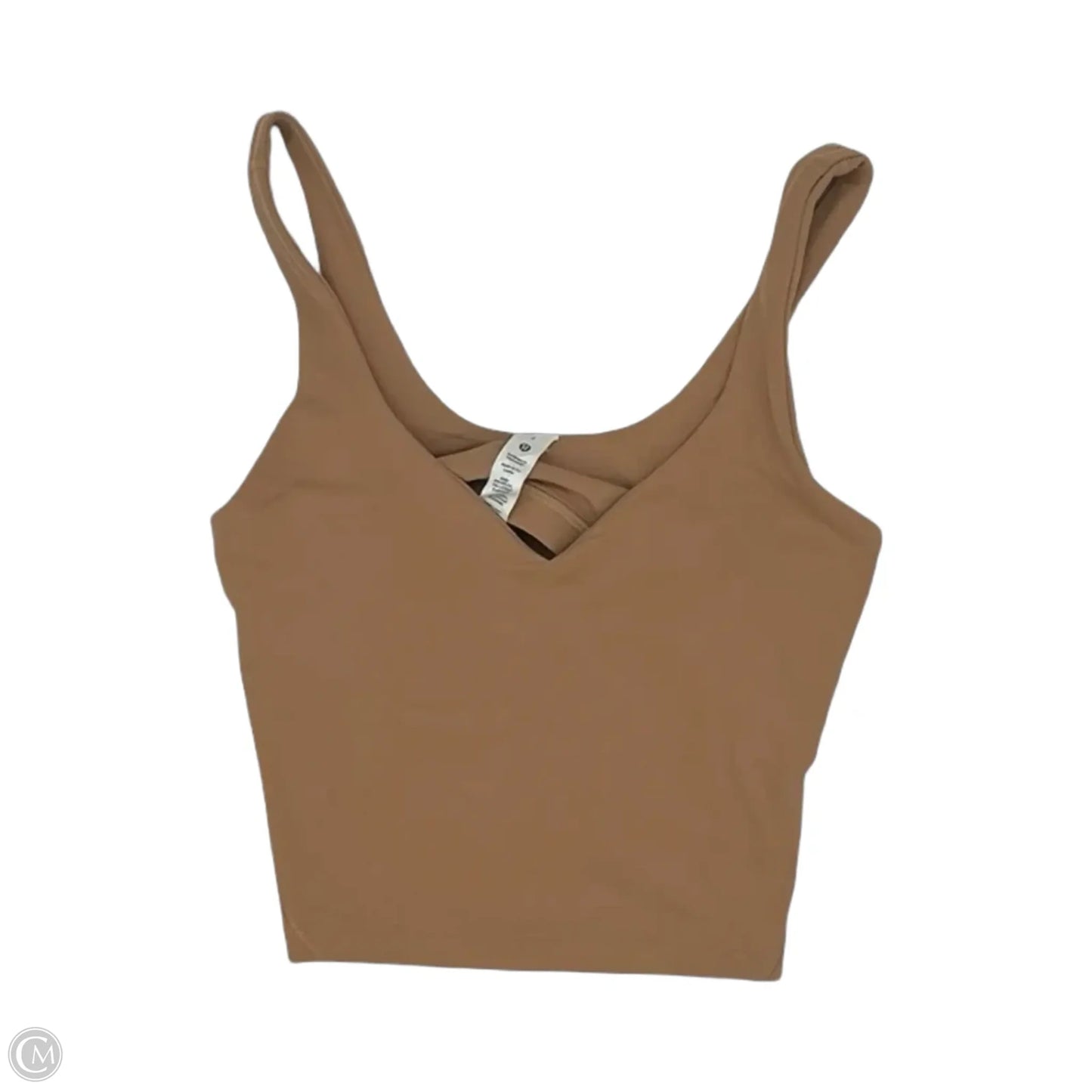 Athletic Bra By Lululemon In Tan, Size: Xs