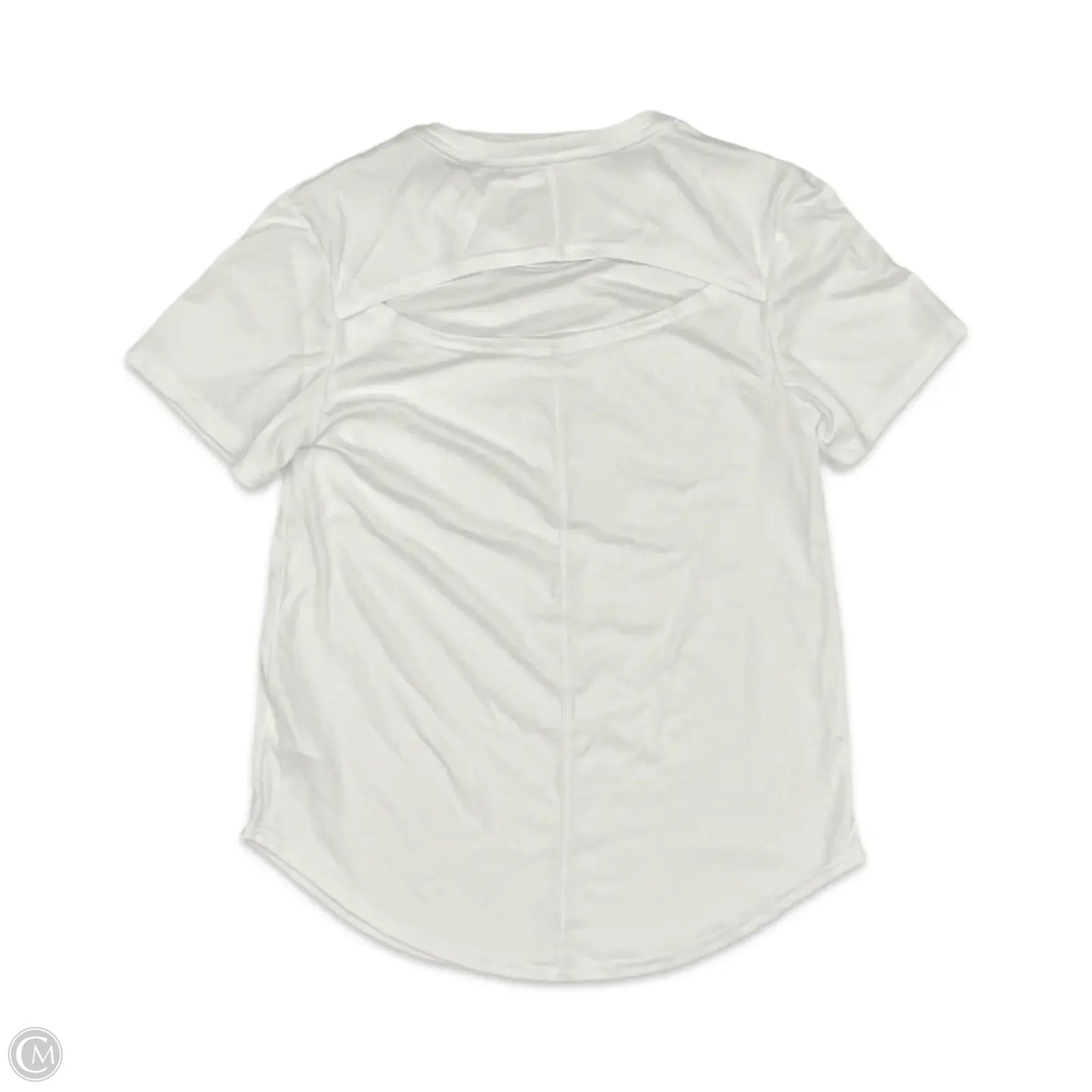 Athletic Top Short Sleeve By Dsg Outerwear In White, Size: Xs