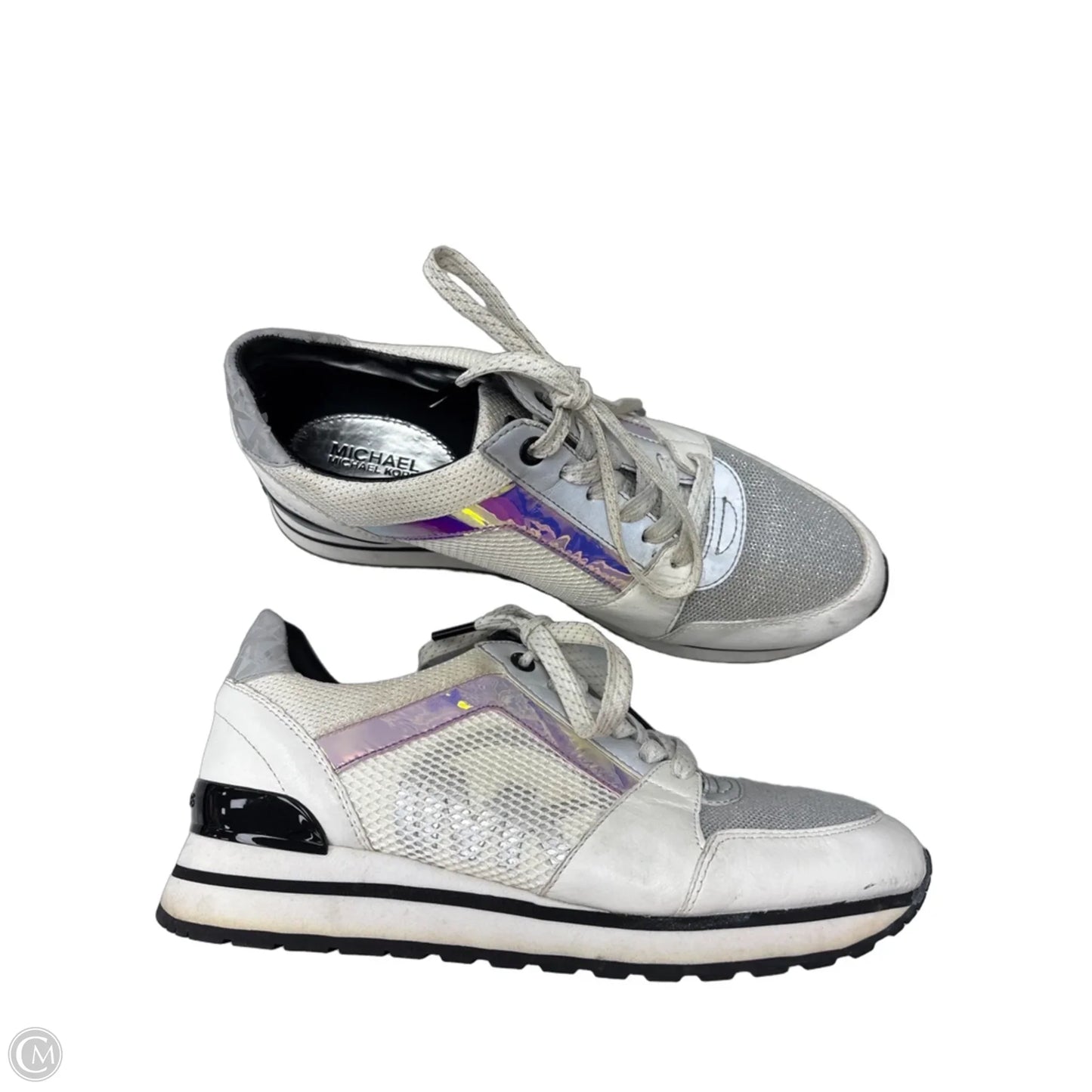 Shoes Designer By Michael Kors In White, Size: 7.5