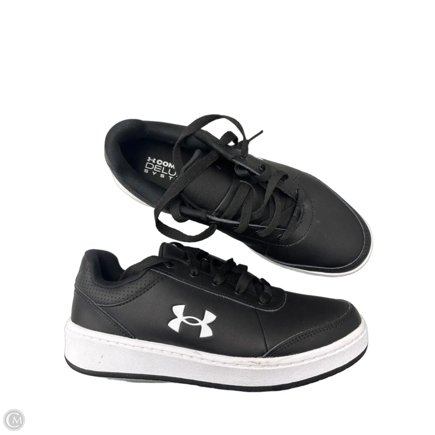 Shoes Sneakers By Under Armour In Black, Size: 6.5