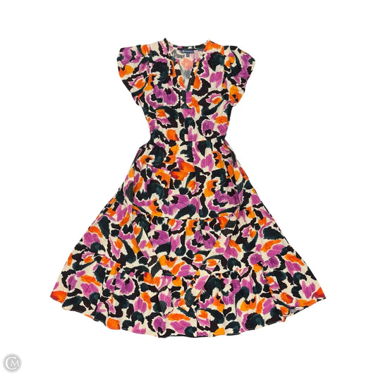 Dress Party Midi By Democracy In Floral Print, Size: Xs
