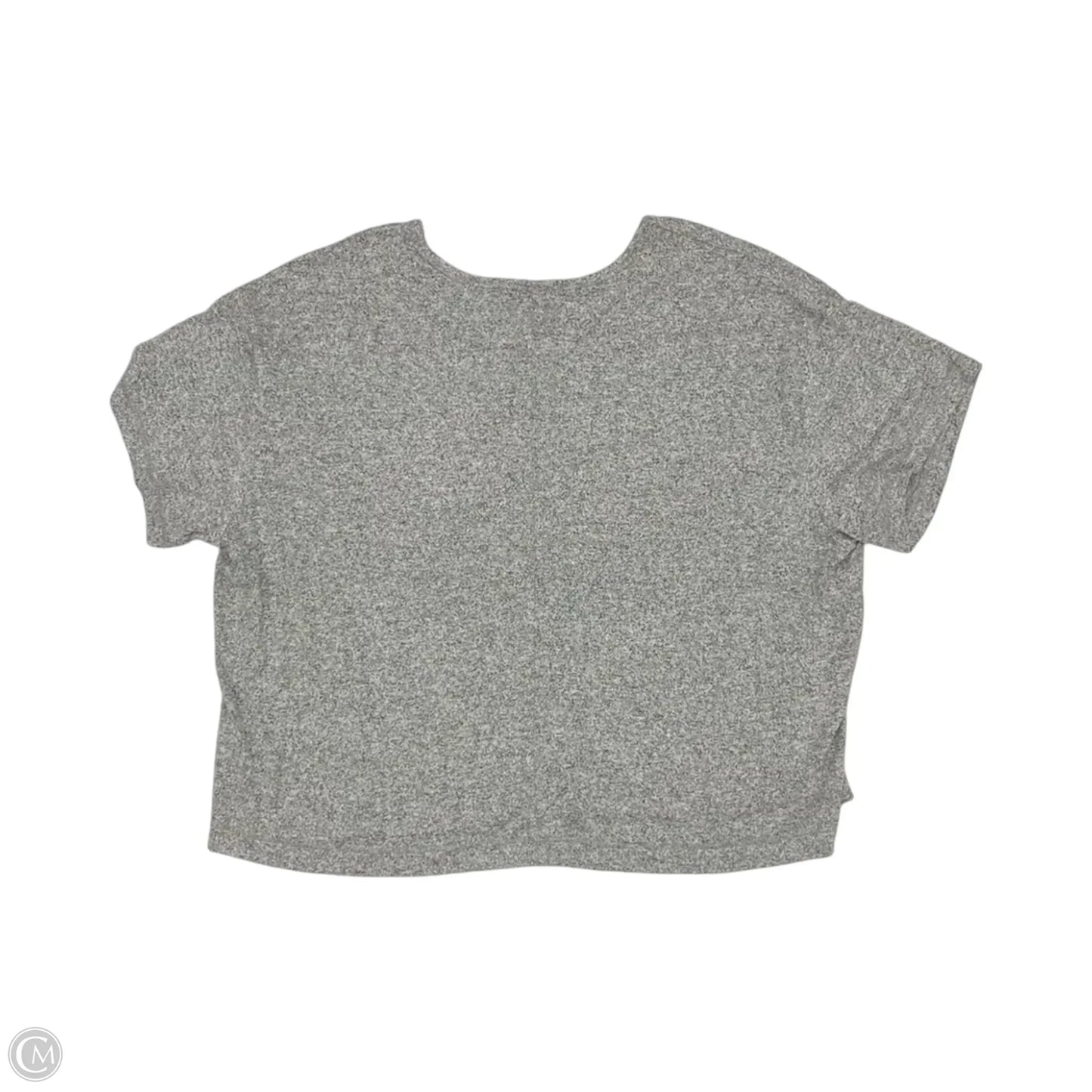 Top Short Sleeve By Old Navy In Grey, Size: 3x