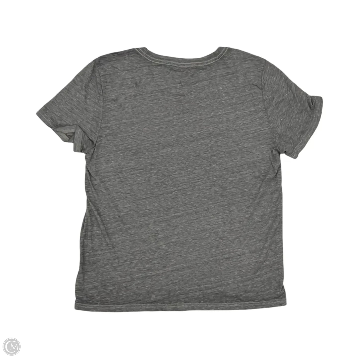 Top Short Sleeve Basic By Lucky Brand In Grey, Size: Xl