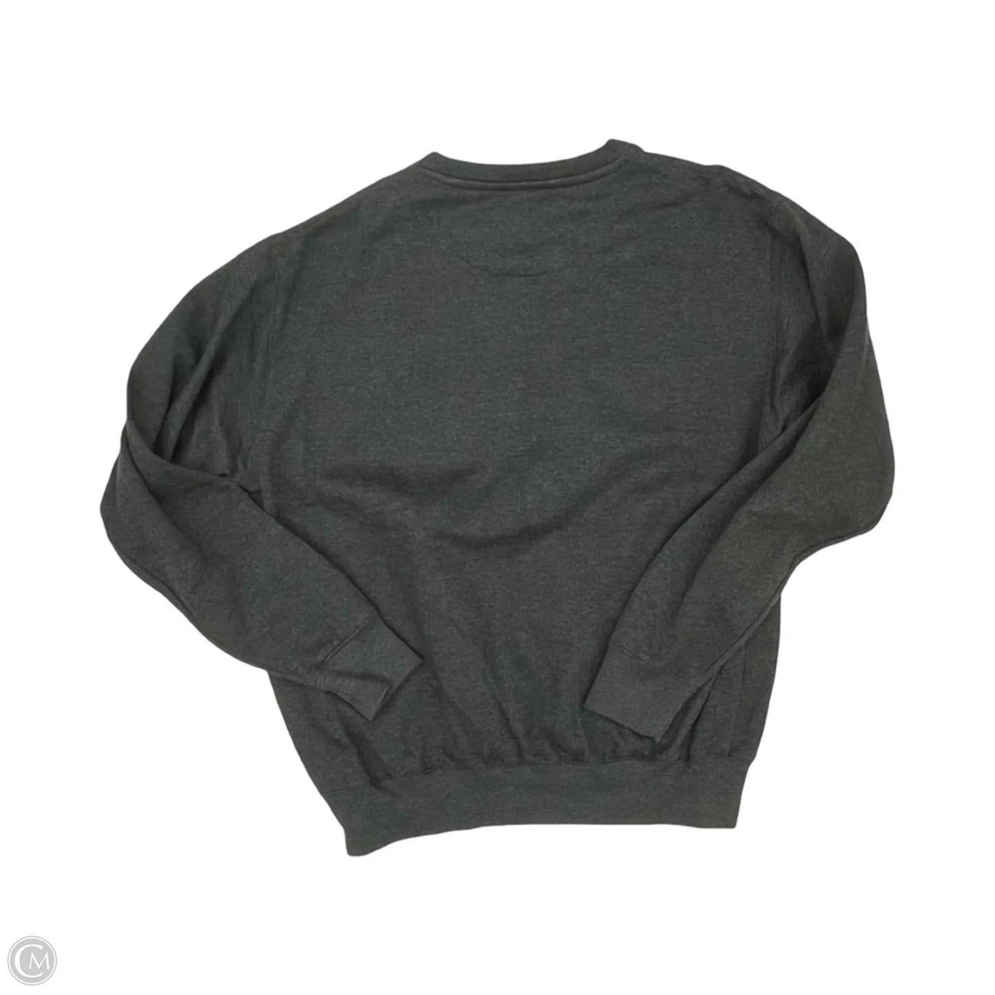 Sweatshirt Crewneck By Clothes Mentor In Grey, Size: L